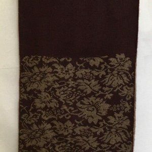 Croft & Barrow Women’s Acrylic Scarf Burgundy/Blue
